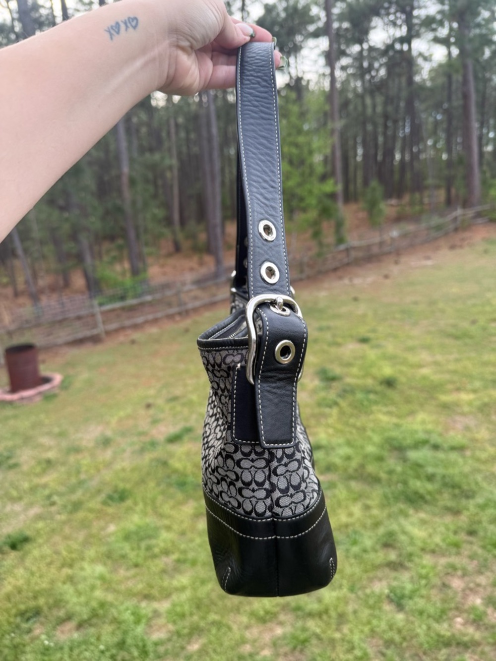 Coach Mini Signature Shoulder Bag - Picture 2 of 7